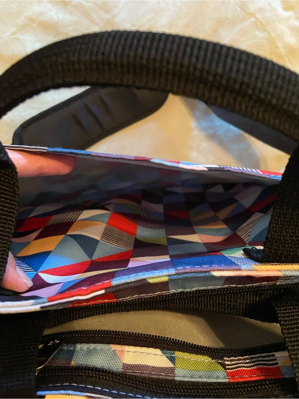Skip Hop Multi color Diaper Bag